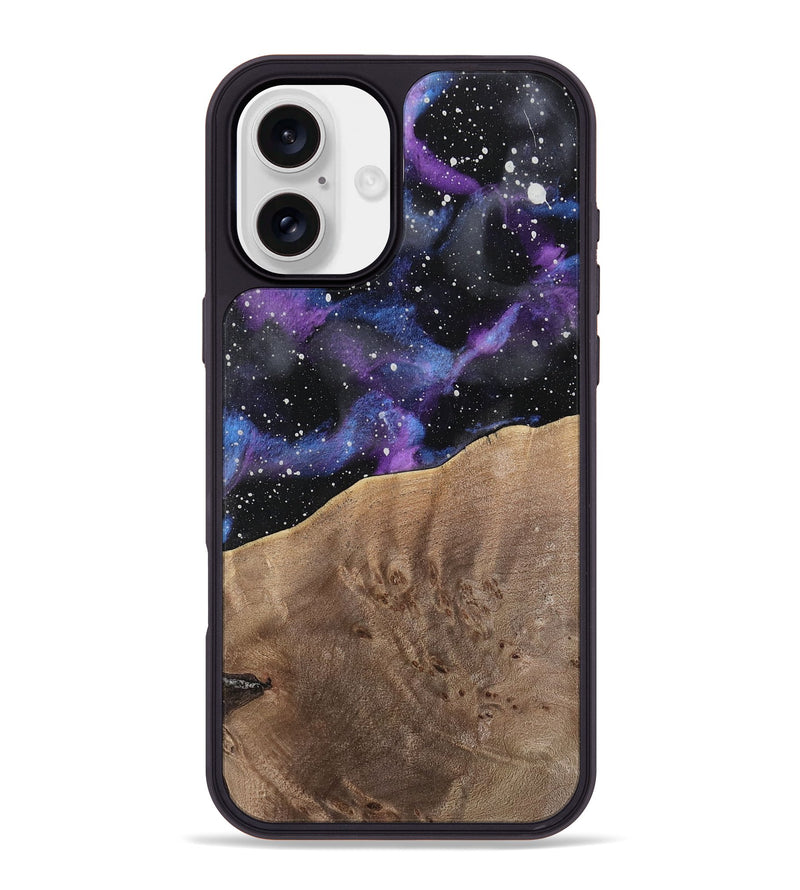 iPhone 16 Plus Wood Phone Case - Sena (Cosmos, 741739)