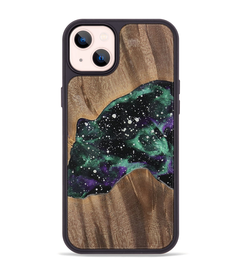 iPhone 14 Plus Wood Phone Case - Nandita (Cosmos, 741740)