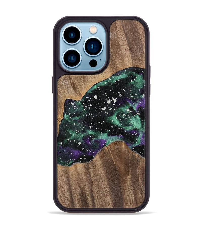 iPhone 14 Pro Max Wood Phone Case - Nandita (Cosmos, 741740)