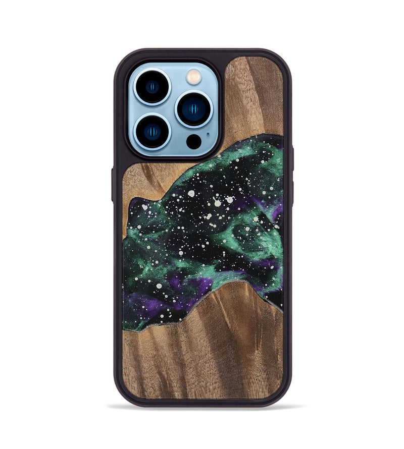 iPhone 14 Pro Wood Phone Case - Nandita (Cosmos, 741740)