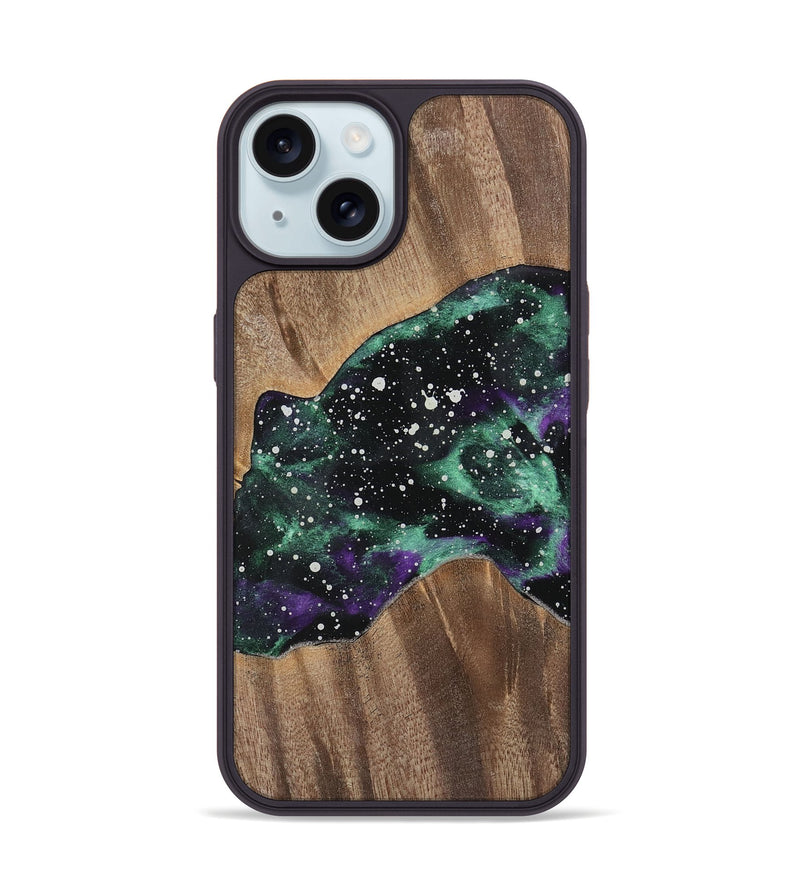 iPhone 15 Wood Phone Case - Nandita (Cosmos, 741740)