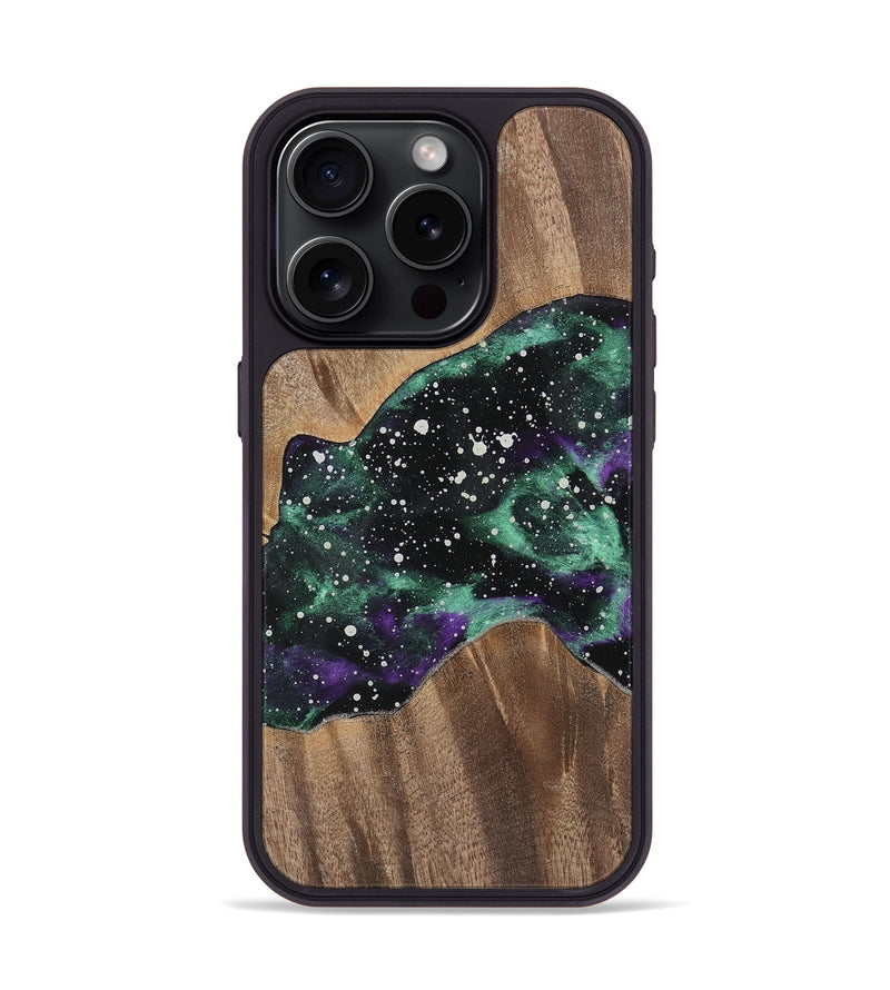 iPhone 15 Pro Wood Phone Case - Nandita (Cosmos, 741740)