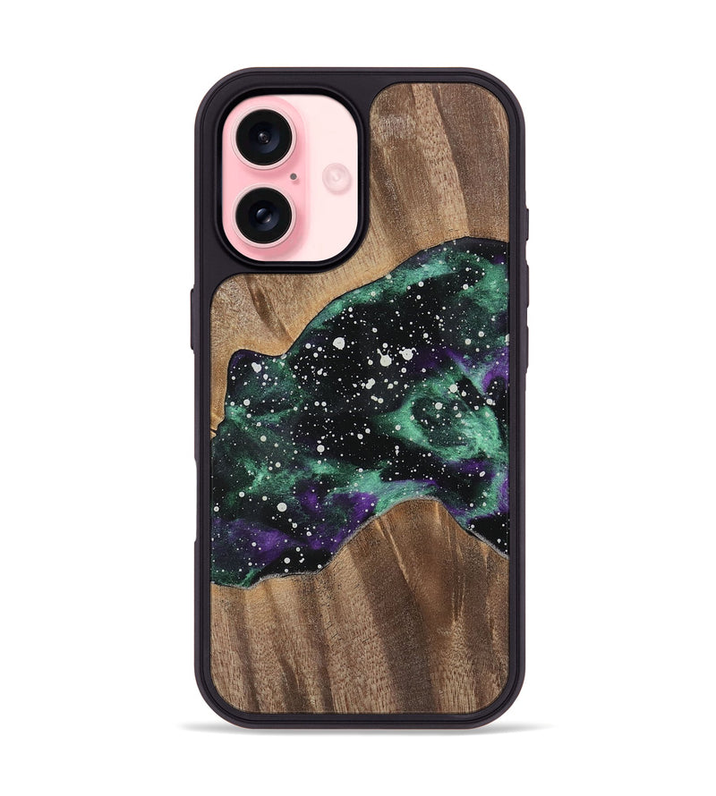 iPhone 16 Wood Phone Case - Nandita (Cosmos, 741740)