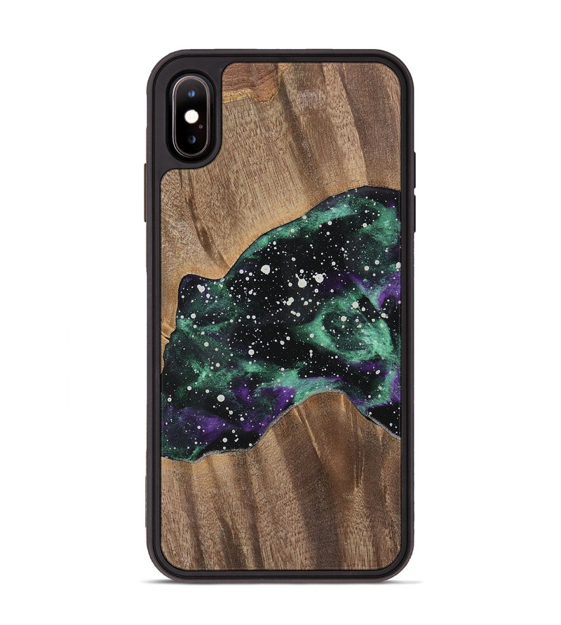 iPhone Xs Max Wood Phone Case - Nandita (Cosmos, 741740)