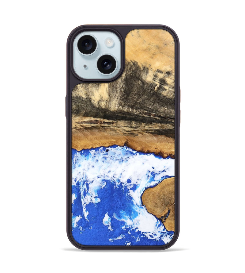 iPhone 15 Wood Phone Case - Maylynn (Coastal, 741741)