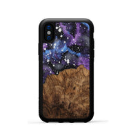 iPhone Xs Wood Phone Case - Finis (Cosmos, 741743)