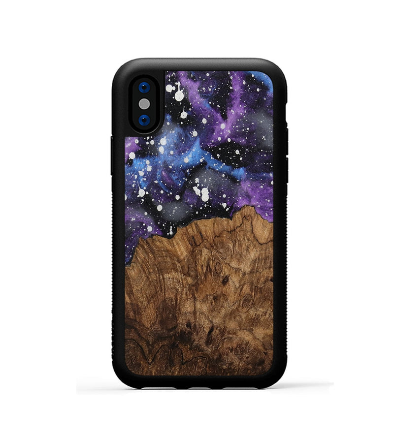 iPhone Xs Wood Phone Case - Finis (Cosmos, 741743)