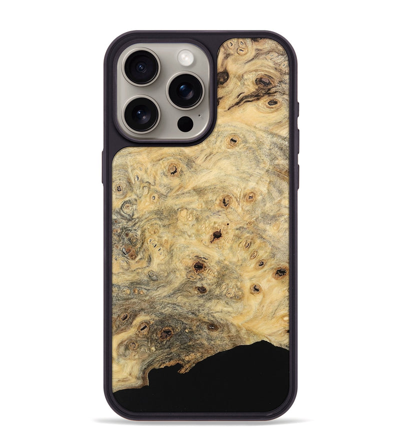 iPhone 15 Pro Max Wood Phone Case - Addison (Wood Burl, 741744)