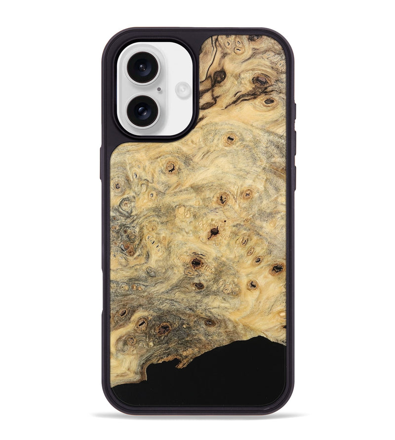 iPhone 16 Plus Wood Phone Case - Addison (Wood Burl, 741744)