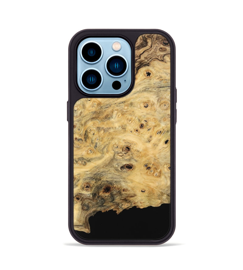 iPhone 14 Pro Wood Phone Case - Kailyn (Wood Burl, 741745)