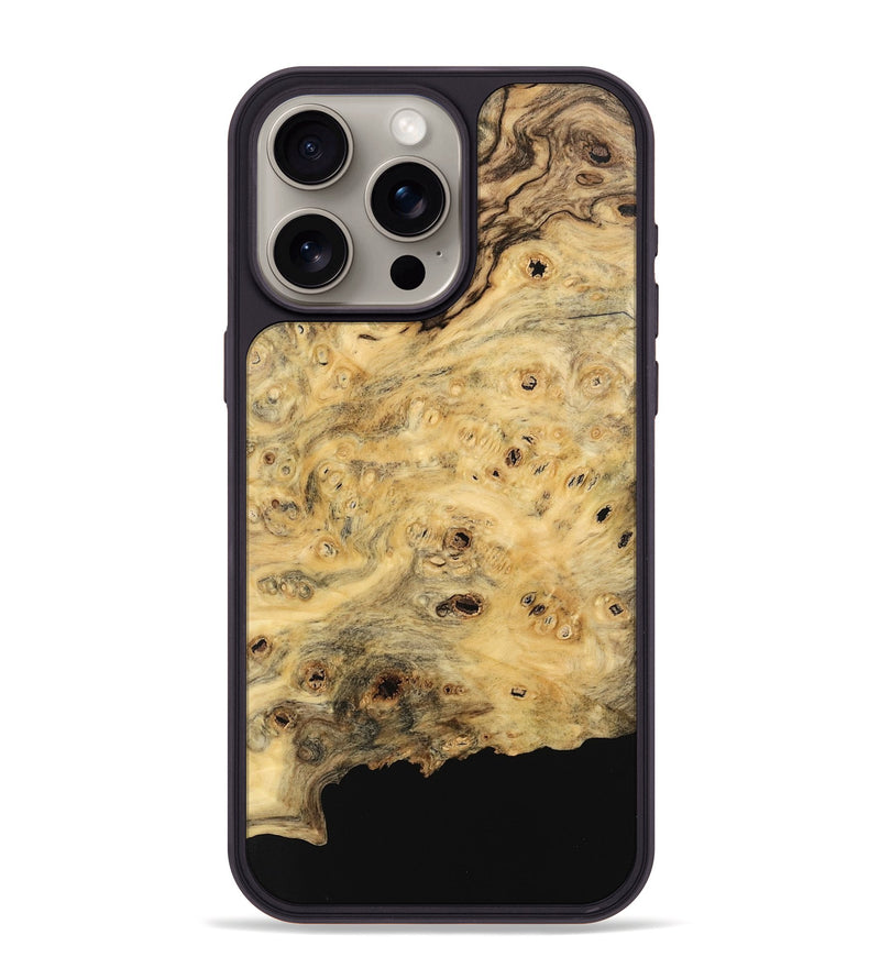 iPhone 15 Pro Max Wood Phone Case - Kailyn (Wood Burl, 741745)