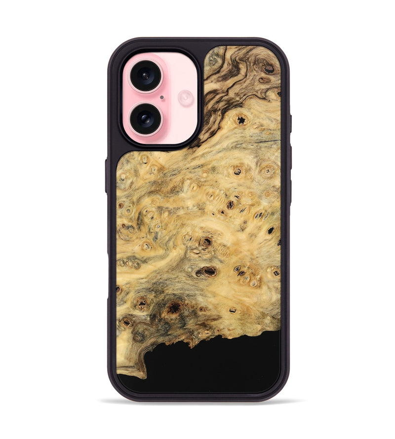 iPhone 16 Wood Phone Case - Kailyn (Wood Burl, 741745)