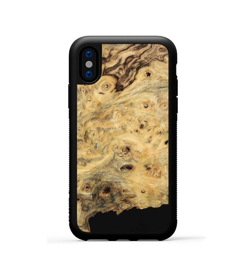 iPhone Xs Wood Phone Case - Kailyn (Wood Burl, 741745)