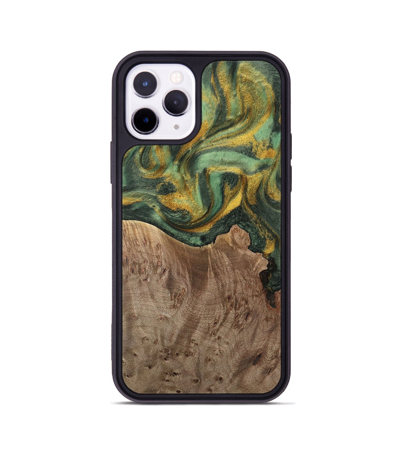 iPhone 11 Pro Wood Phone Case - Rocio (Green, 741748)