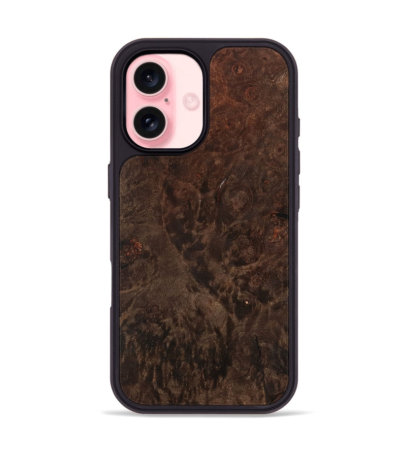 iPhone 16 Wood Phone Case - Ermina (Wood Burl, 741749)