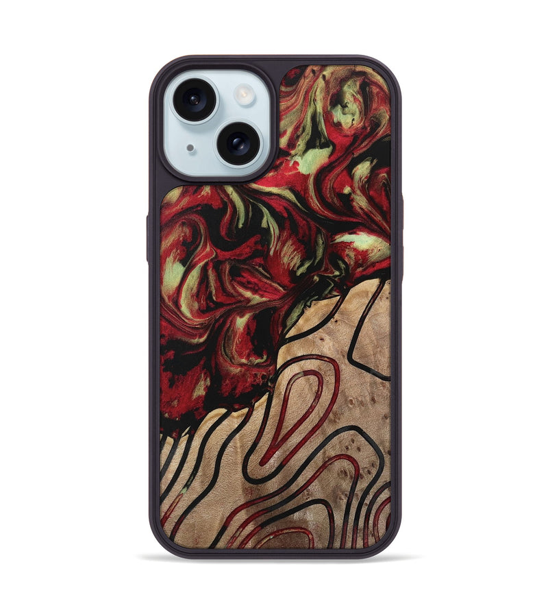 iPhone 15 Wood Phone Case - Jameson (Pattern, 741750)