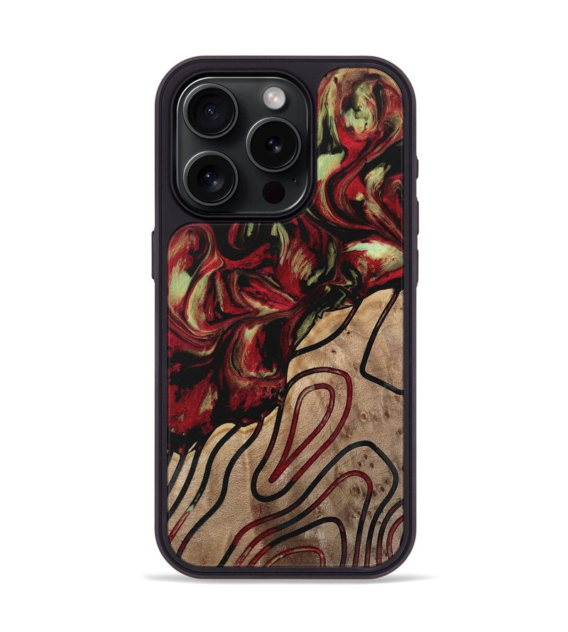 iPhone 15 Pro Wood Phone Case - Jameson (Pattern, 741750)