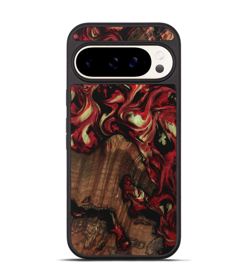 Pixel 9 Pro Wood Phone Case - Ariana (Red, 741751)