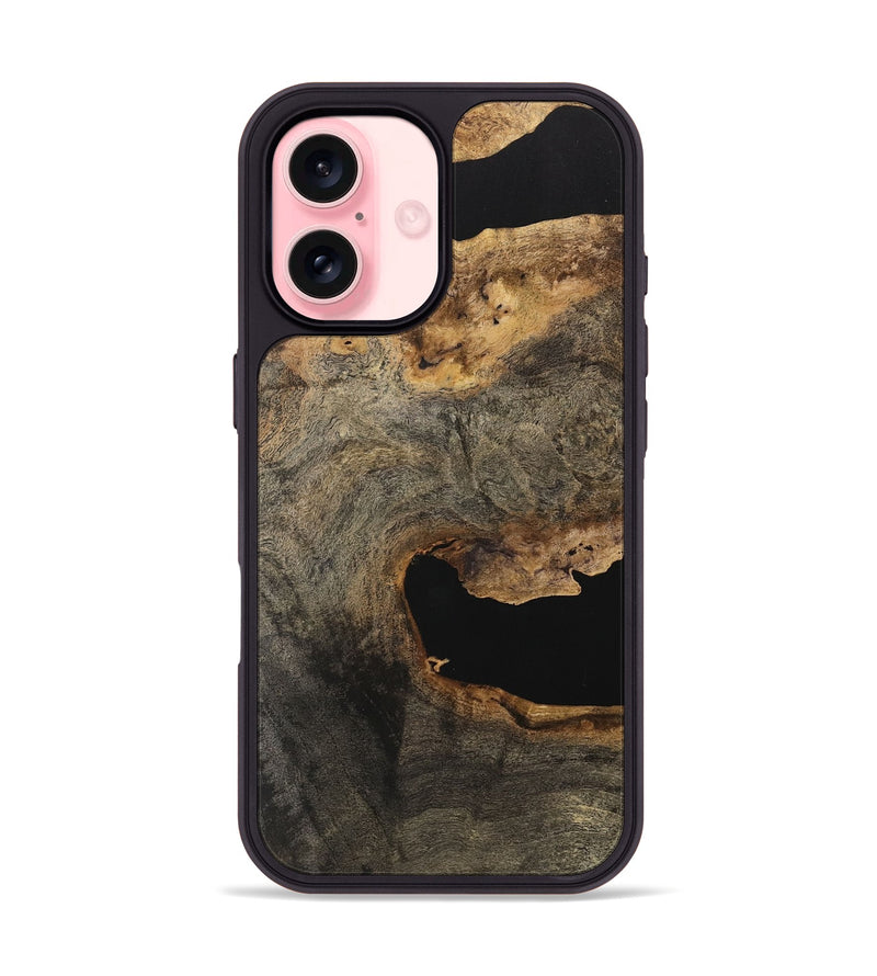 iPhone 16 Wood Phone Case - Clair (Wood Burl, 741752)