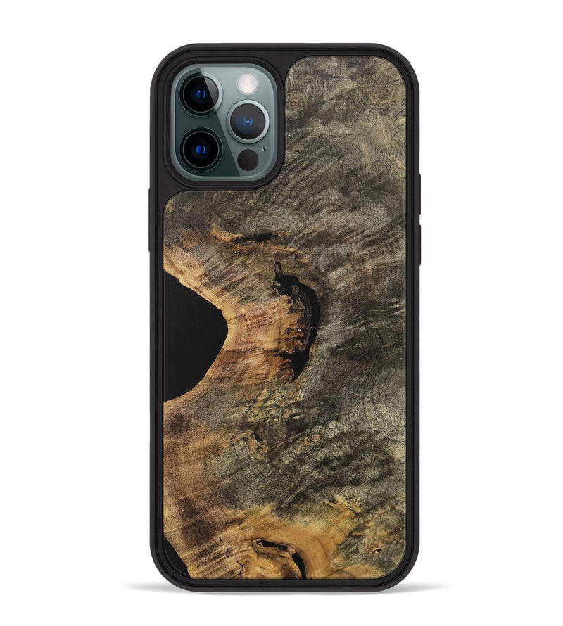 iPhone 12 Pro Max Wood Phone Case - Steen (Wood Burl, 741753)