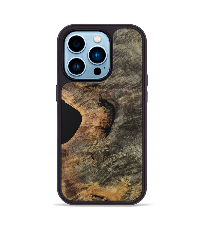 iPhone 14 Pro Wood Phone Case - Steen (Wood Burl, 741753)