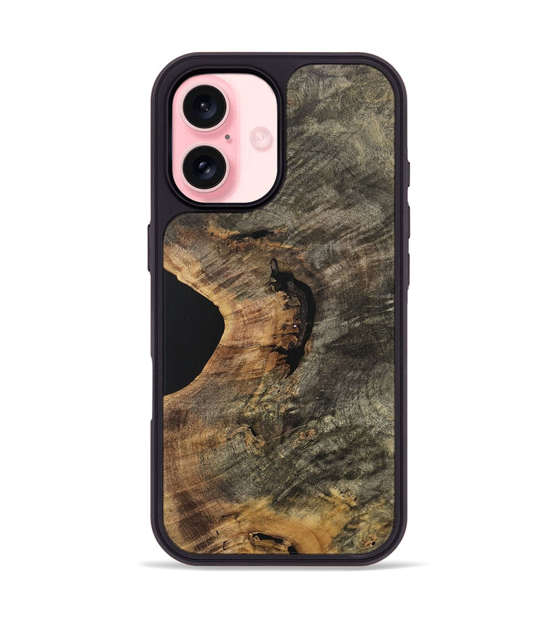 iPhone 16 Wood Phone Case - Steen (Wood Burl, 741753)