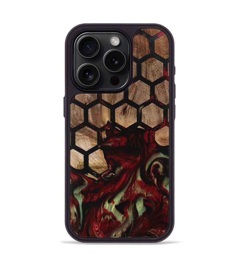 iPhone 15 Pro Wood Phone Case - Peggi (Pattern, 741755)