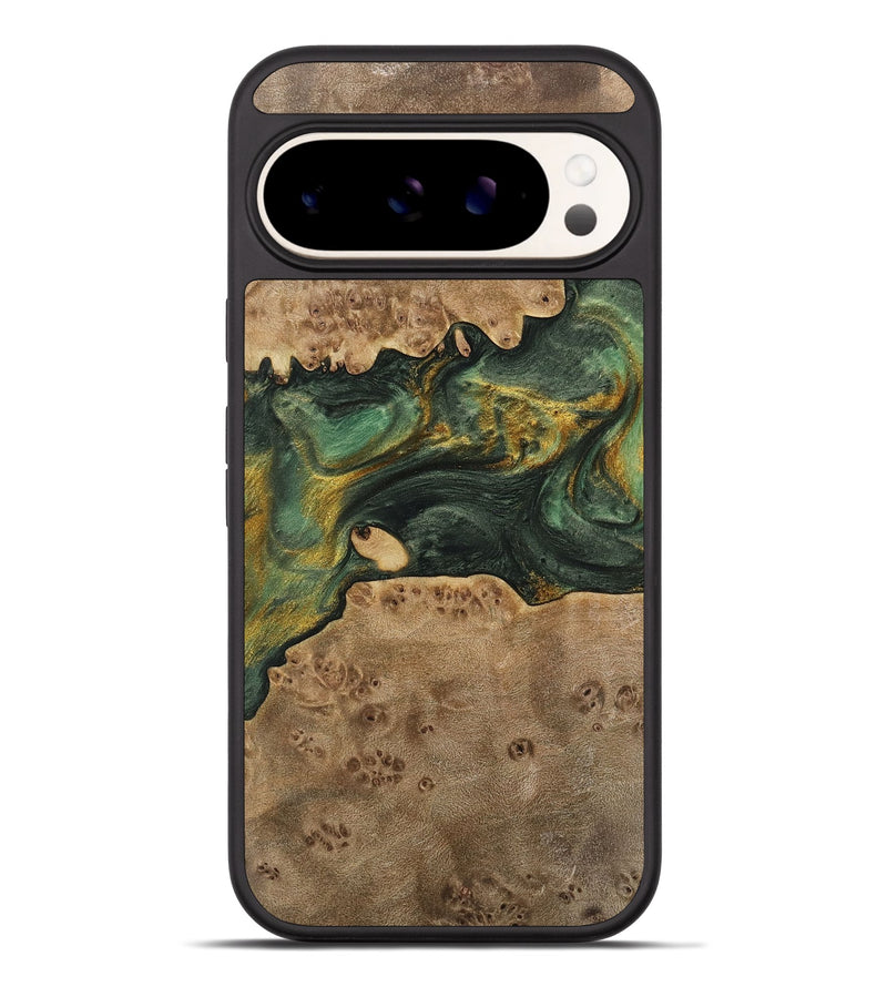 Pixel 9 Pro XL Wood Phone Case - Emmet (Green, 741756)