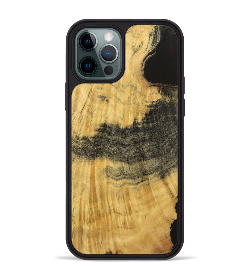 iPhone 12 Pro Max Wood Phone Case - Jere (Wood Burl, 741757)