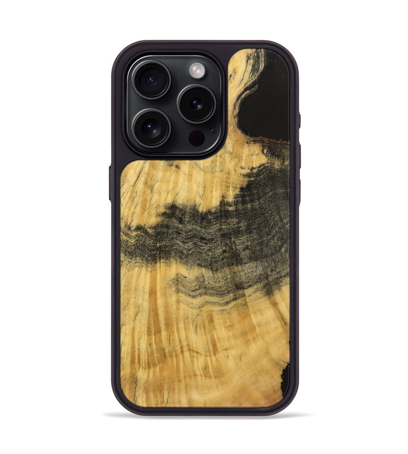 iPhone 15 Pro Wood Phone Case - Jere (Wood Burl, 741757)