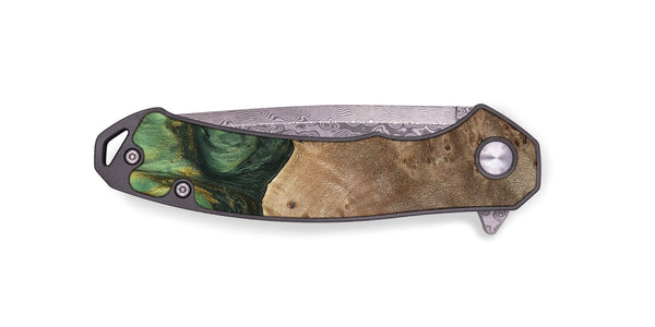 EDC Wood Pocket Knife - Gint (Green, 741758)