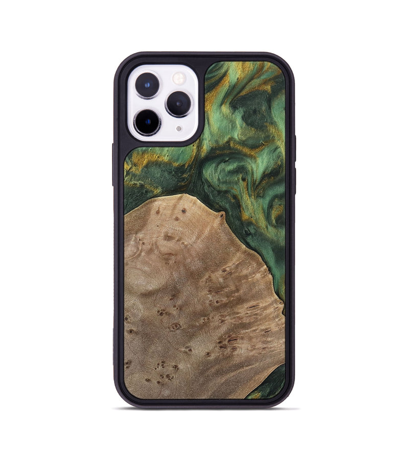 iPhone 11 Pro Wood Phone Case - Gint (Green, 741758)