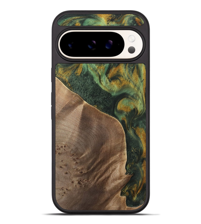 Pixel 9 Pro XL Wood Phone Case - Adrie (Green, 741762)