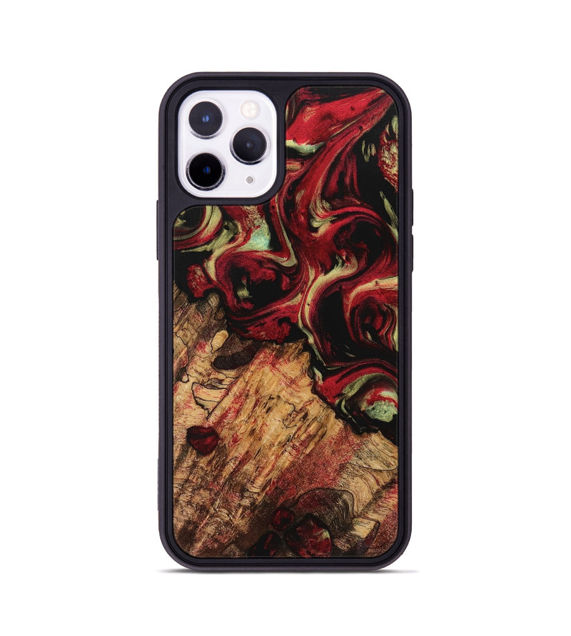 iPhone 11 Pro Wood Phone Case - Purl (Red, 741763)