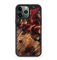 iPhone 13 Pro Max Wood Phone Case - Purl (Red, 741763)