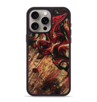 iPhone 15 Pro Max Wood Phone Case - Purl (Red, 741763)