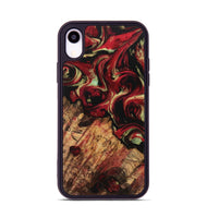 iPhone Xr Wood Phone Case - Purl (Red, 741763)