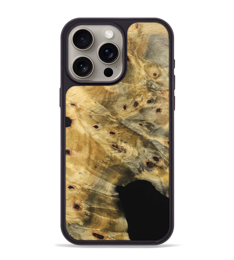 iPhone 15 Pro Max Wood Phone Case - Luvinia (Wood Burl, 741767)