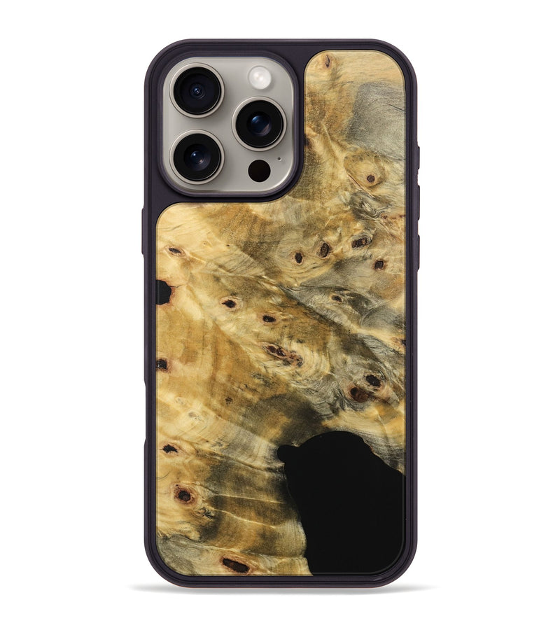 iPhone 16 Pro Max Wood Phone Case - Luvinia (Wood Burl, 741767)