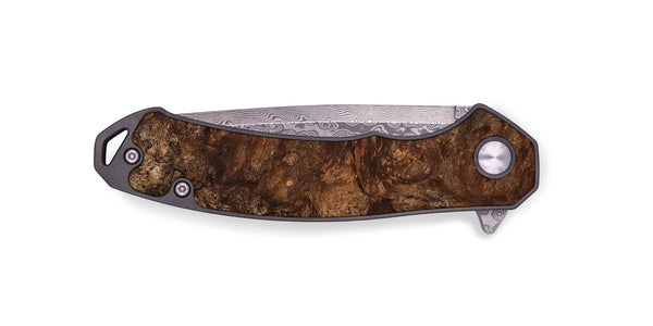 EDC Wood Pocket Knife - Terence (Wood Burl, 741769)