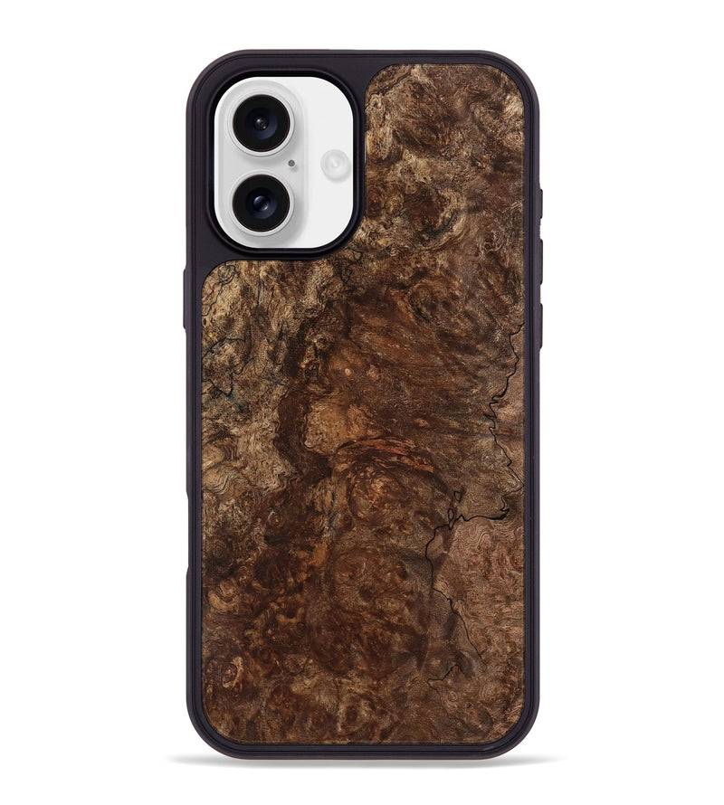 iPhone 16 Plus Wood Phone Case - Terence (Wood Burl, 741769)