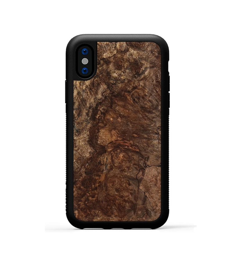 iPhone Xs Wood Phone Case - Terence (Wood Burl, 741769)