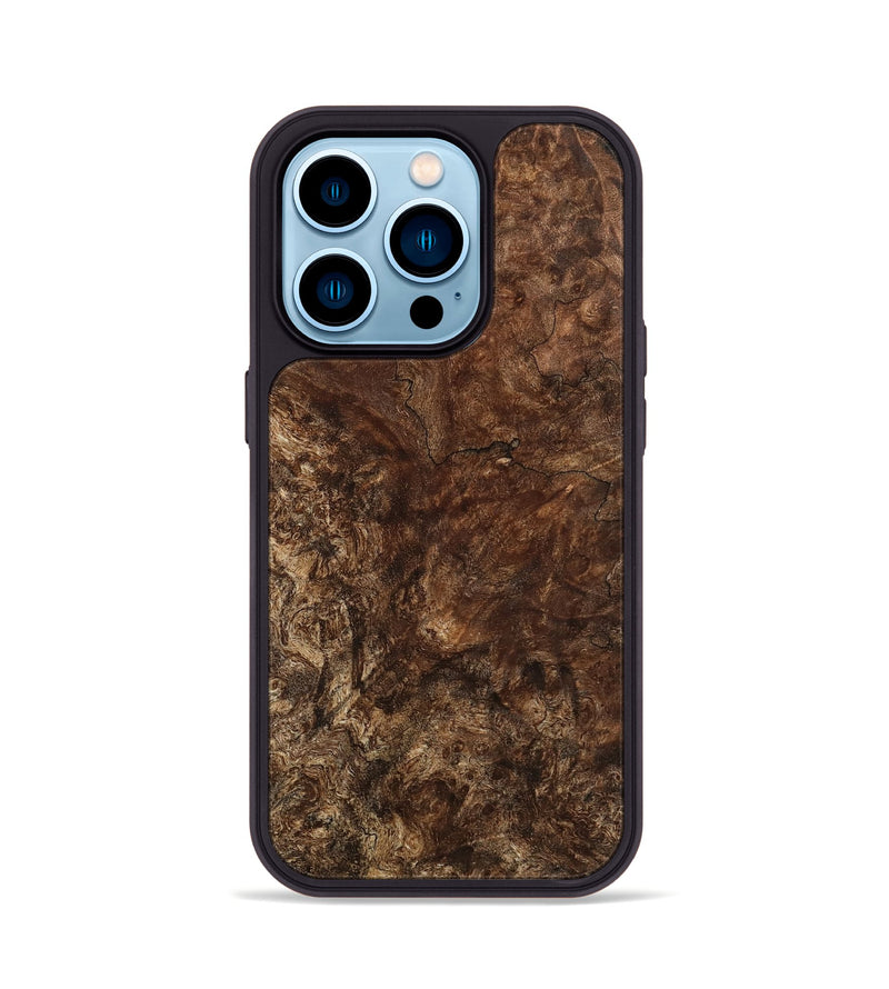 iPhone 14 Pro Wood Phone Case - Andria (Wood Burl, 741771)