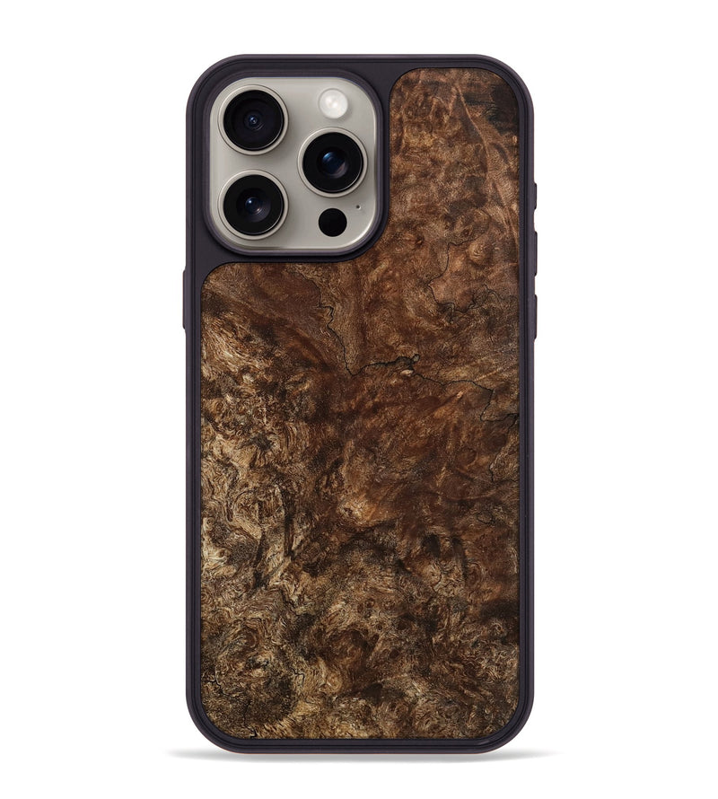 iPhone 15 Pro Max Wood Phone Case - Andria (Wood Burl, 741771)