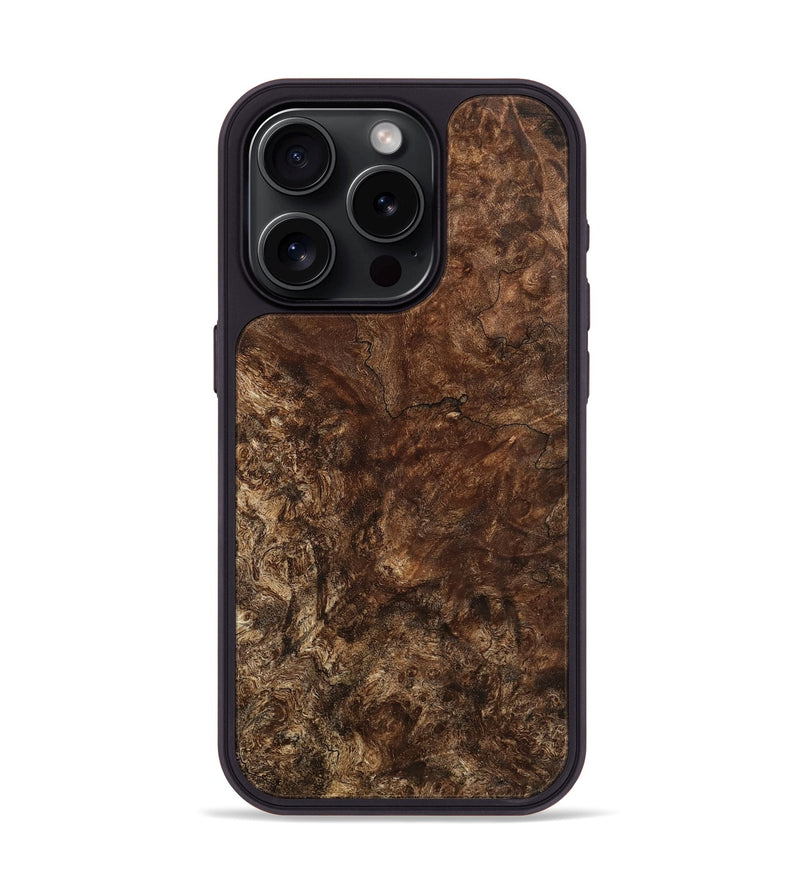 iPhone 15 Pro Wood Phone Case - Andria (Wood Burl, 741771)