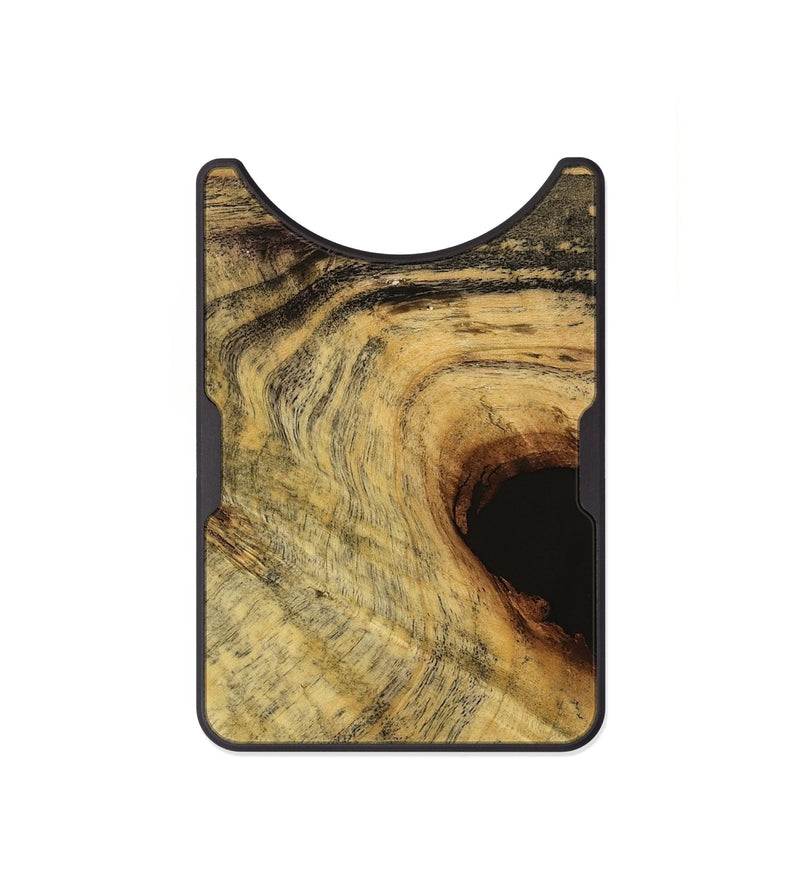 Alloy Wood Wallet - Erinn (Wood Burl, 741772)