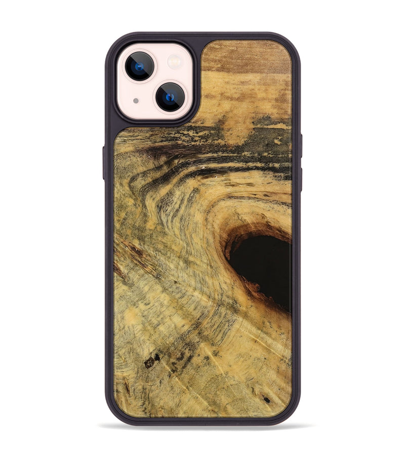 iPhone 14 Plus Wood Phone Case - Erinn (Wood Burl, 741772)