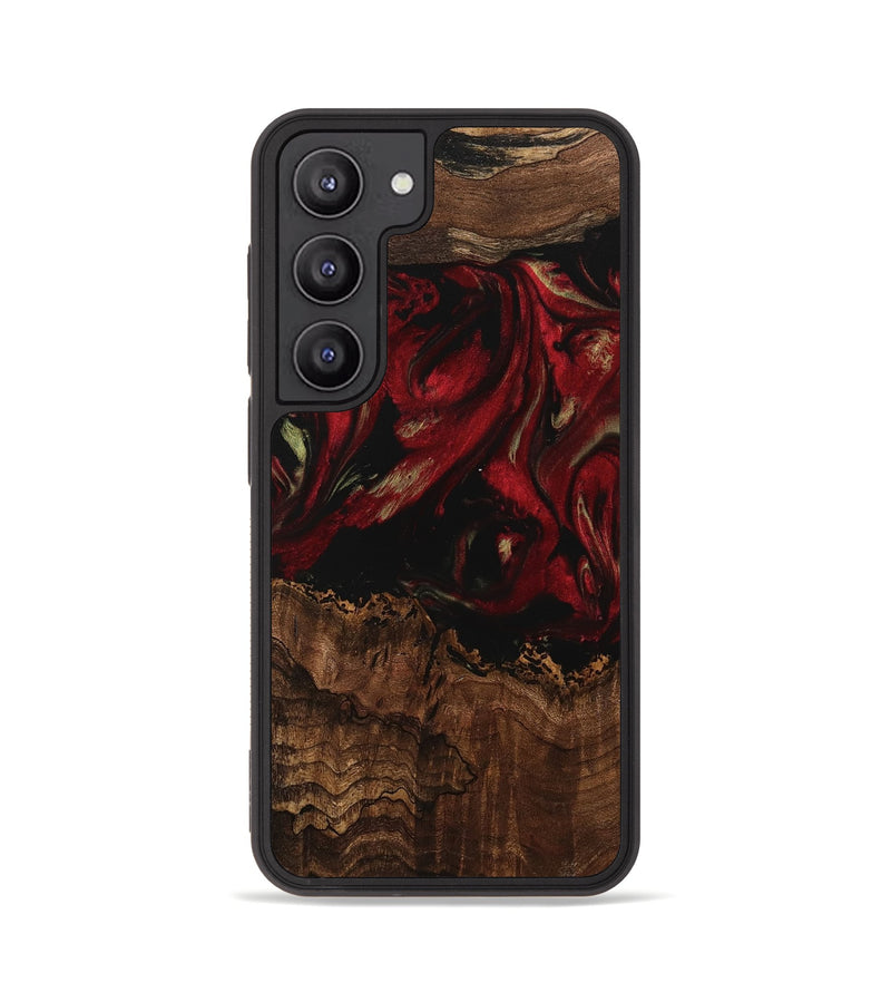 Galaxy S23 Wood Phone Case - Sayre (Red, 741773)