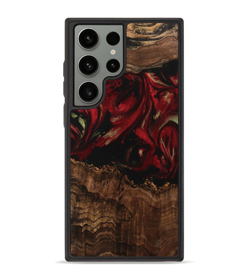 Galaxy S23 Ultra Wood Phone Case - Sayre (Red, 741773)