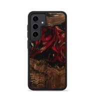 Galaxy S24 Wood Phone Case - Sayre (Red, 741773)